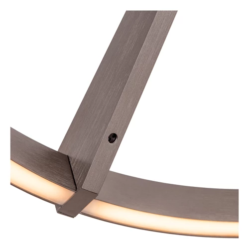 Lucide APPLAUSE - Pendant light - Ø 60 cm - LED Dim. - CCT - 1x32W 2700K/4000K - Hand Wave Sensor - Grey iron | Premium - detail 7